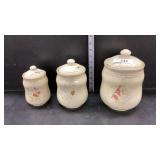 3 Pc Canister Set