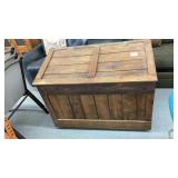 Wood Storage Box 46 3/4" W x 25 1/2" D x 33" T On