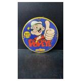 12" Popeye tin sign