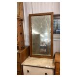 Antique Mirror 21.5"x39.5"