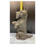 Cast Iron Black Scottish Terrier Dog Doorstop