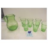 Green depression drink set