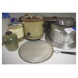 Crock pot, canisters, bakeware