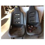 2 buggy style seats/chairs