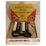 Western Union DeLuxe Radio-Telegraph Signal Set