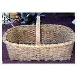 Vintage gathering basket