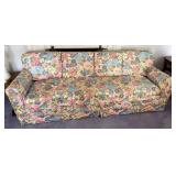 floral couch