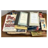 assorted cookbooks, including the cooks,