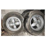 Pair of 13 inch old school rims