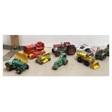 Lensley matchbox tractors and others