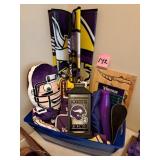 Lot of Minnesota Vikings Collectibles