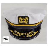 Steamboat Natchez Captains Boating Cap