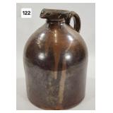 I. Seymour 1 gal. Glazed Pour Spout Jug