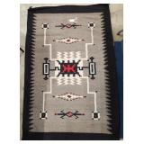 1950s Navajo Four Corners of the Earth Rug 54 x83