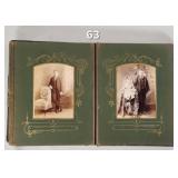 Victorian Green Velvet Photo Album