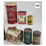 Lot of Adv. Tins