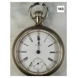 A. Waltham Watch Co. Open Face Pocket Watch