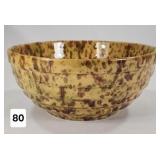 Morton Woodland 8" Sponge Ware Ribbed Bowl