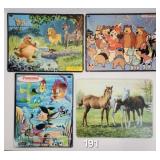 Walt Disney Die Cut Puzzles, Lot of (3)