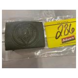 GERMAN EMBOSSED ANTIQUE BELT BUCKLE