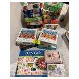 GROUP OF PUZZLES, BINGO GAME