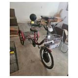 LIKE NEW ELECTRIC ADULT TRICYCLE, PURCHASED IN