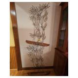 (2) DECORATE WALL HANGINGS WITH HANDMADE BASES