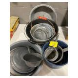 LARGE LOT OF GRANITEWARE