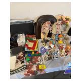 CLOWN DOLLS & FIGURINES, CHRISTMAS Dï¿½COR, SEAT