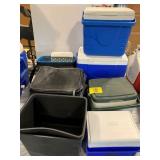 COLEMAN COOLERS, SOFT SIDED COOLERS, PLASTIC