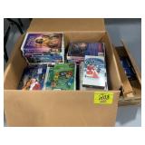 2 BOXES OF VHS TAPES