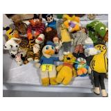 GROUP OF VINTAGE PLUSH TOYS OF ALL KINDS