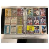 BINDER OF VINTAGE BASEBALL CARDS