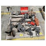 DRILLS, SANDERS, ROUTER, DRILL BITS, HEAT GUN,