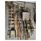 LONG HANDLE TOOLSï¿½SHOVELS, BROOM, AX, LEVELS