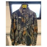 FLEECE CAMO JACKET SZ L