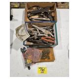 VISE GRIPS, CHAIN SAW CHAIN, TONGS, WRENCH