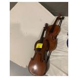 2 ANTIQUE VIOLINS W/ BOWS