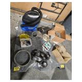 GENIE VACUUM, LIGHT, BATTERY BOX, SCREWS FOR SHED