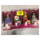 4 SPECIAL EDITION AMERICAN GIRL MINI DOLLS