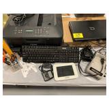 CANON PRINTER, UNTESTED LAPTOP, DELL KEYBOARD,