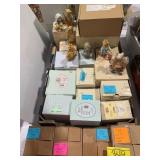 GROUP OF CHERISHED TEDDIES FIGURINES & BOXES