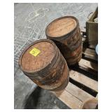 (2) BARRELS