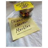 CHINESE CHECKER MARBLES