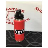 Yeti Rambler Bottle with Chug Cap Red