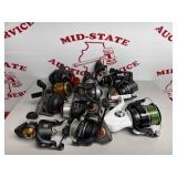 (11) ASSORTED FISHING REELS ****NEEDS REPAIRED***