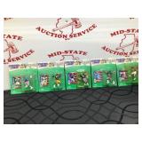 (5) 1997 Football Starting Lineup Action Figures