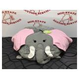 Ellie Elephant Bump-I-doodle Plush NWT