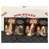 (2) 1999 Star Wars Episode 1 2pk Figure Lot NIP -