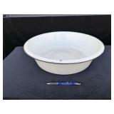 Black & White Enamel Bowl -